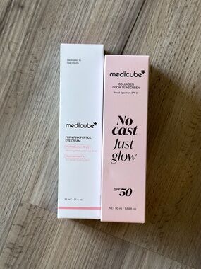 medicube Collagen Glow Sunscreen SPF 50 - Pink